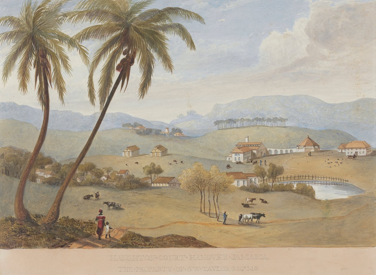 Haughton Court, Hanover, Giamaica da James Hakewill