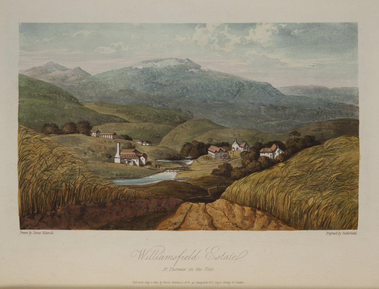 Tenuta di Williamsfield, St. Thomas nella Valle da James Hakewill