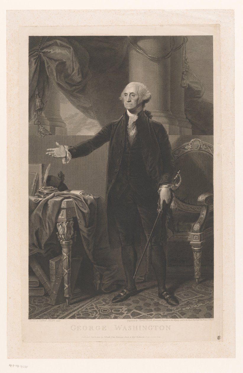 Ritratto di George Washington da James Heath