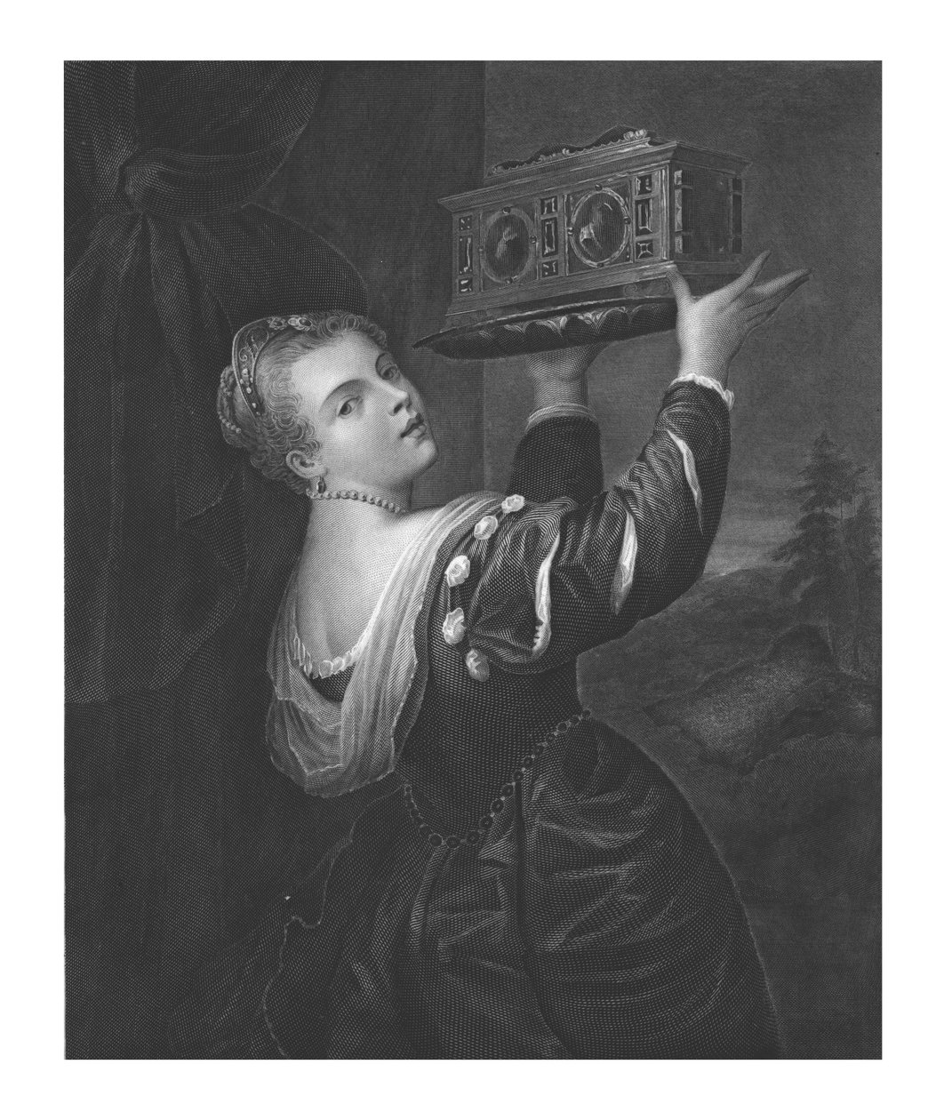 La figlia di Tiziano, 1795 da James Heath
