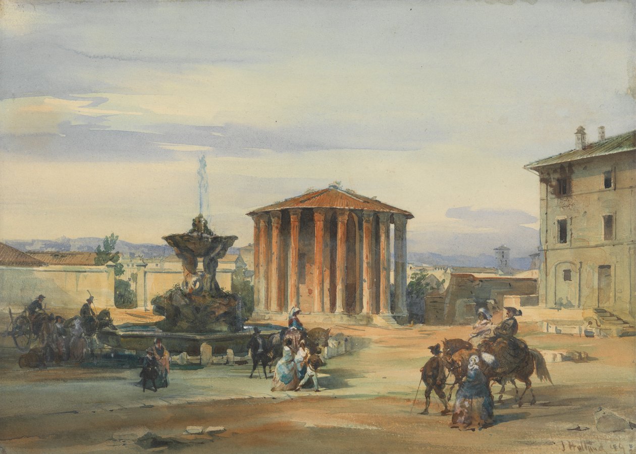 Il Tempio di Vesta, Roma da James Holland
