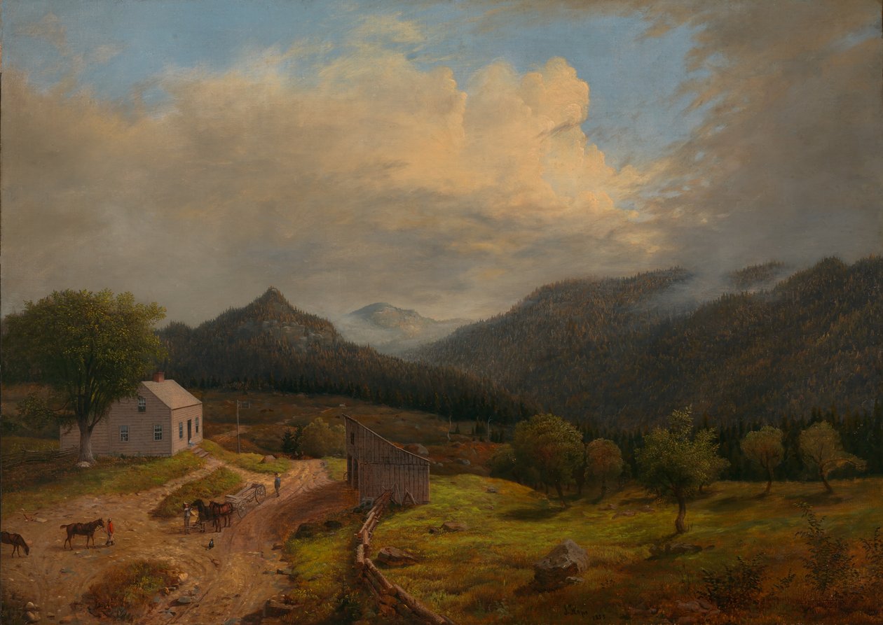 Taverna a New Boston, Vermont da James Hope