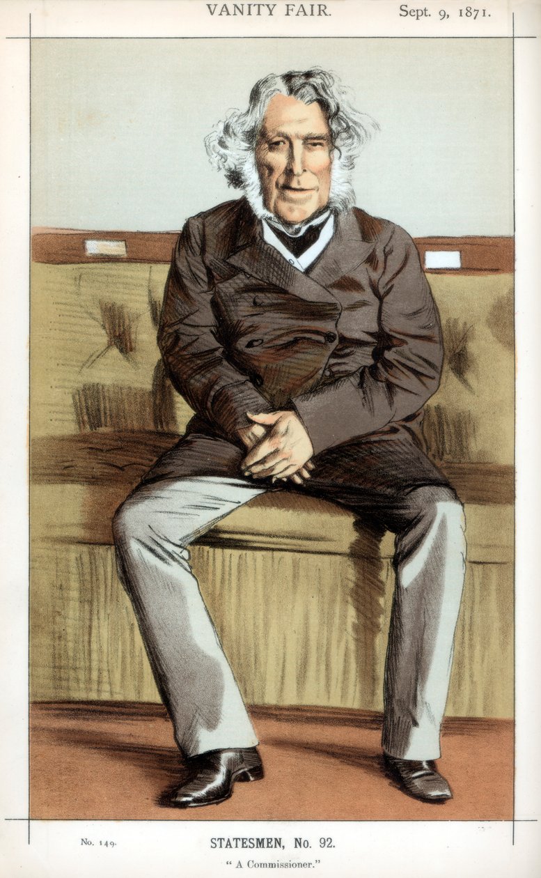 Un commissario, 1871 da James Jacques Joseph Tissot