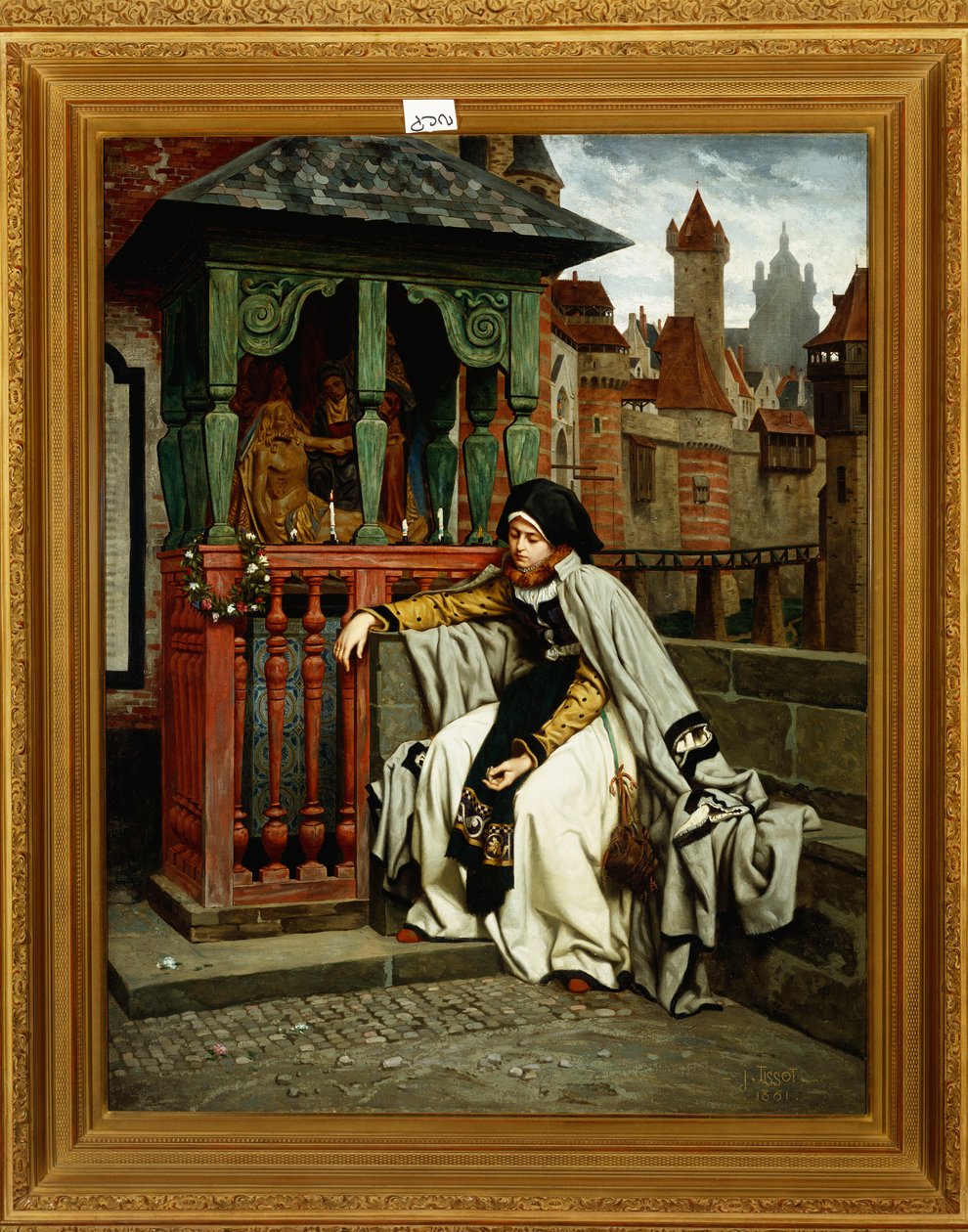 Margherita alle mura, 1861 da James Jacques Joseph Tissot