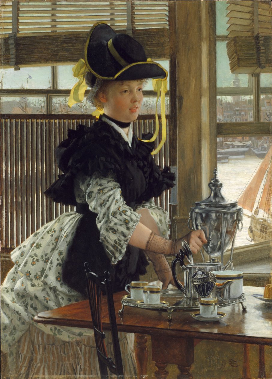 Tè, 1872 da James Jacques Joseph Tissot