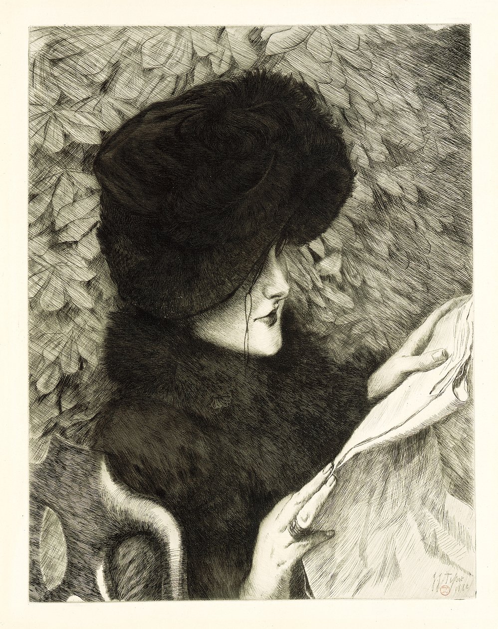 Il giornale da James Jacques Joseph Tissot