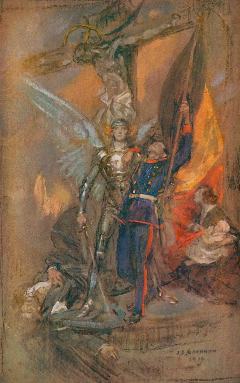 San Michele del Belgio, 1914 da James Jebusa Shannon