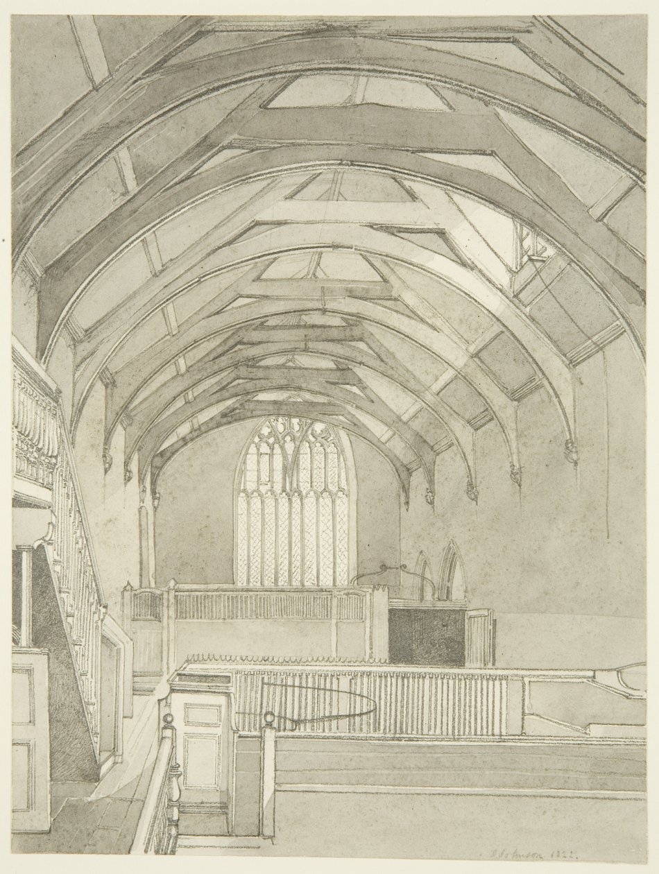 Interno della Guildhall da James Johnson