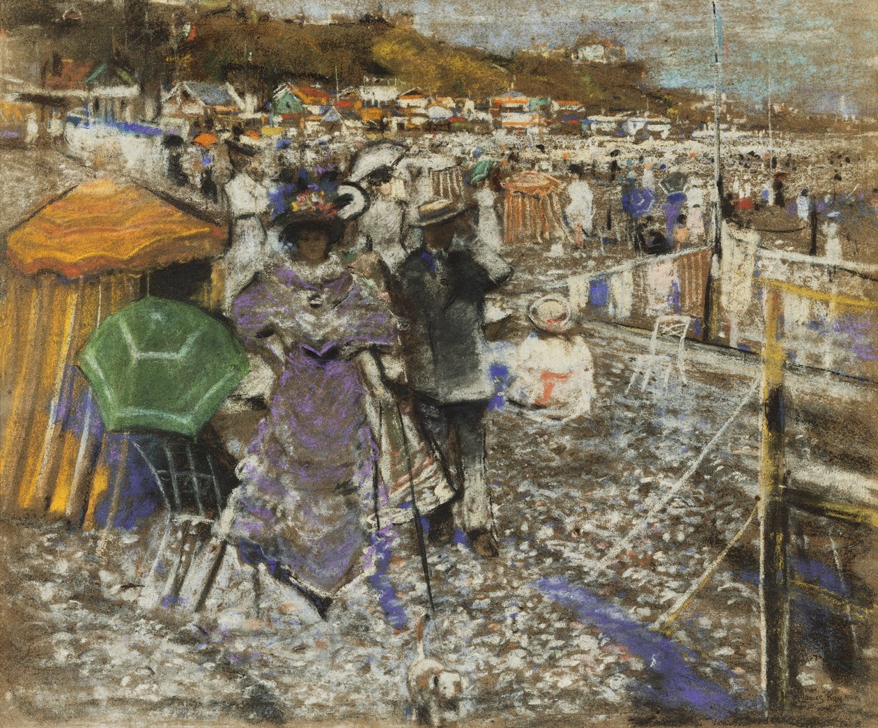 Sulla spiaggia; Giorno di festa da James Kay