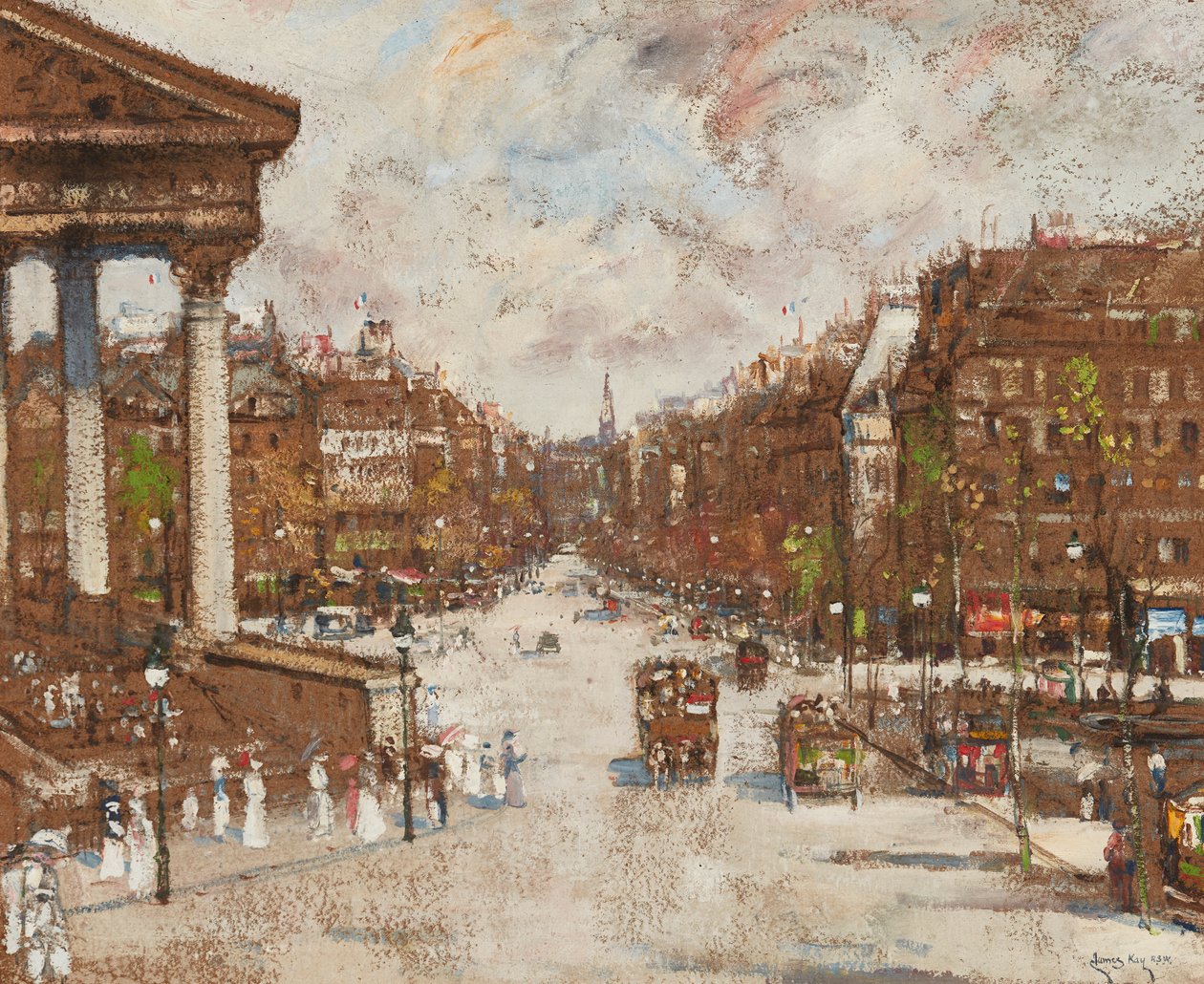 Place De La Madeleine da James Kay