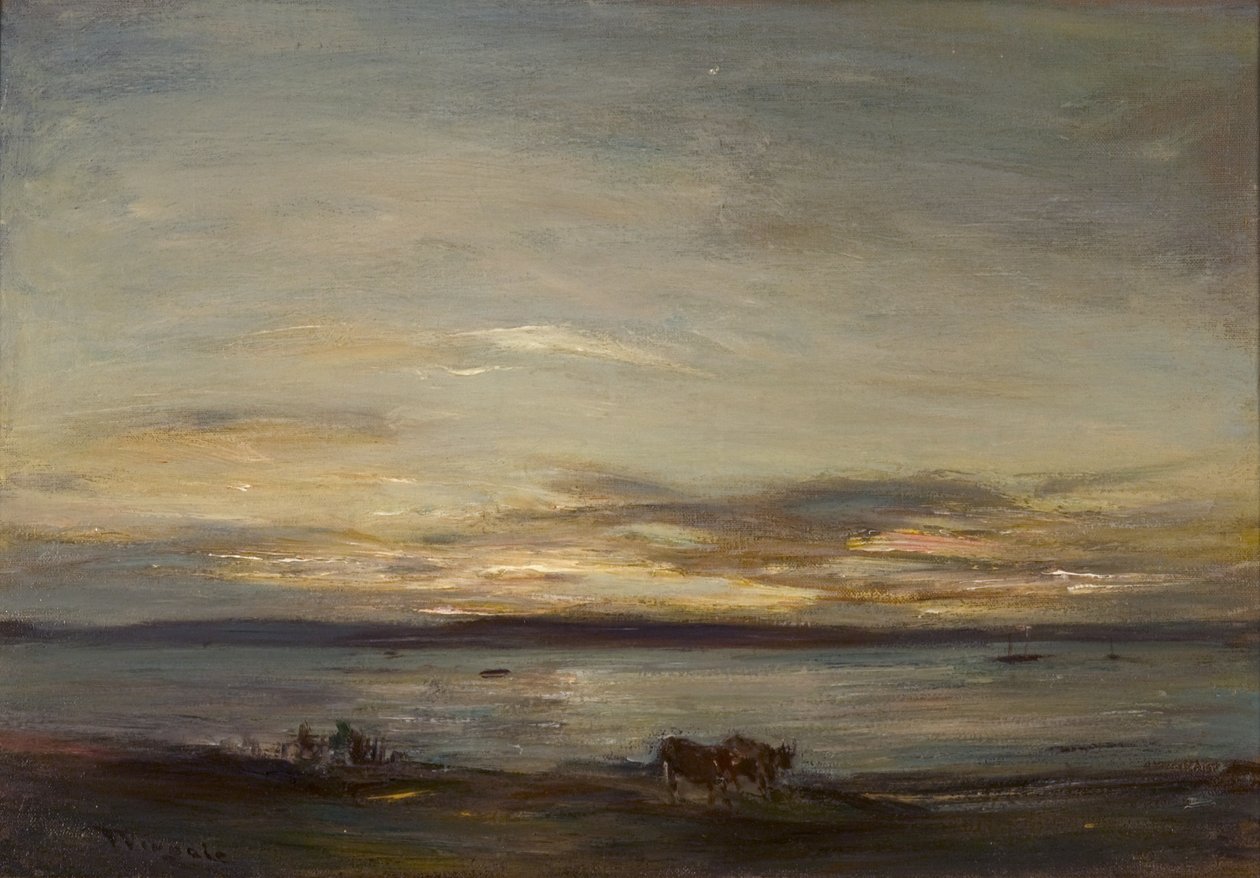 Tramonto dorato, Fairlie da James Lawton Wingate