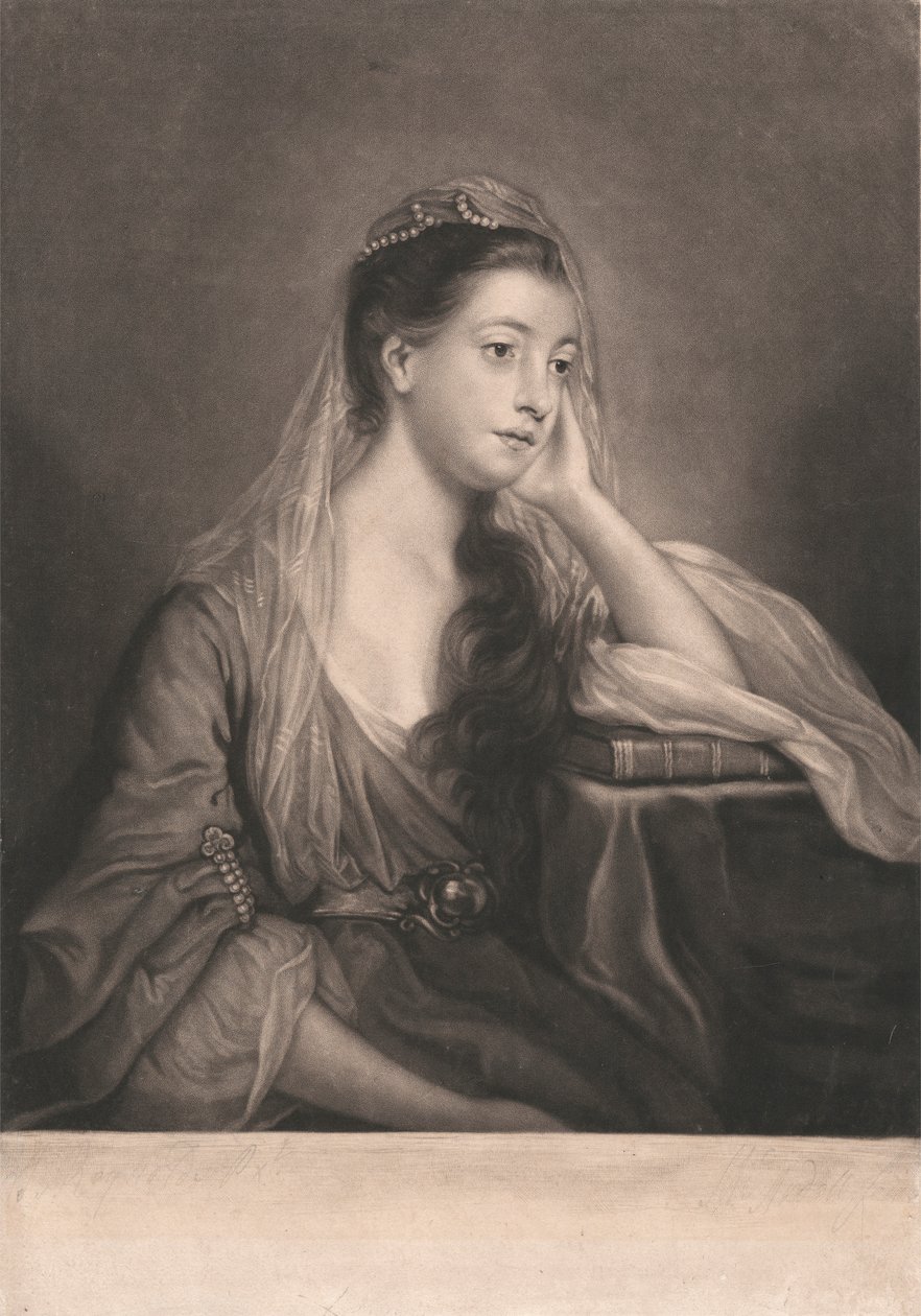 Mrs. Horneck da James McArdell