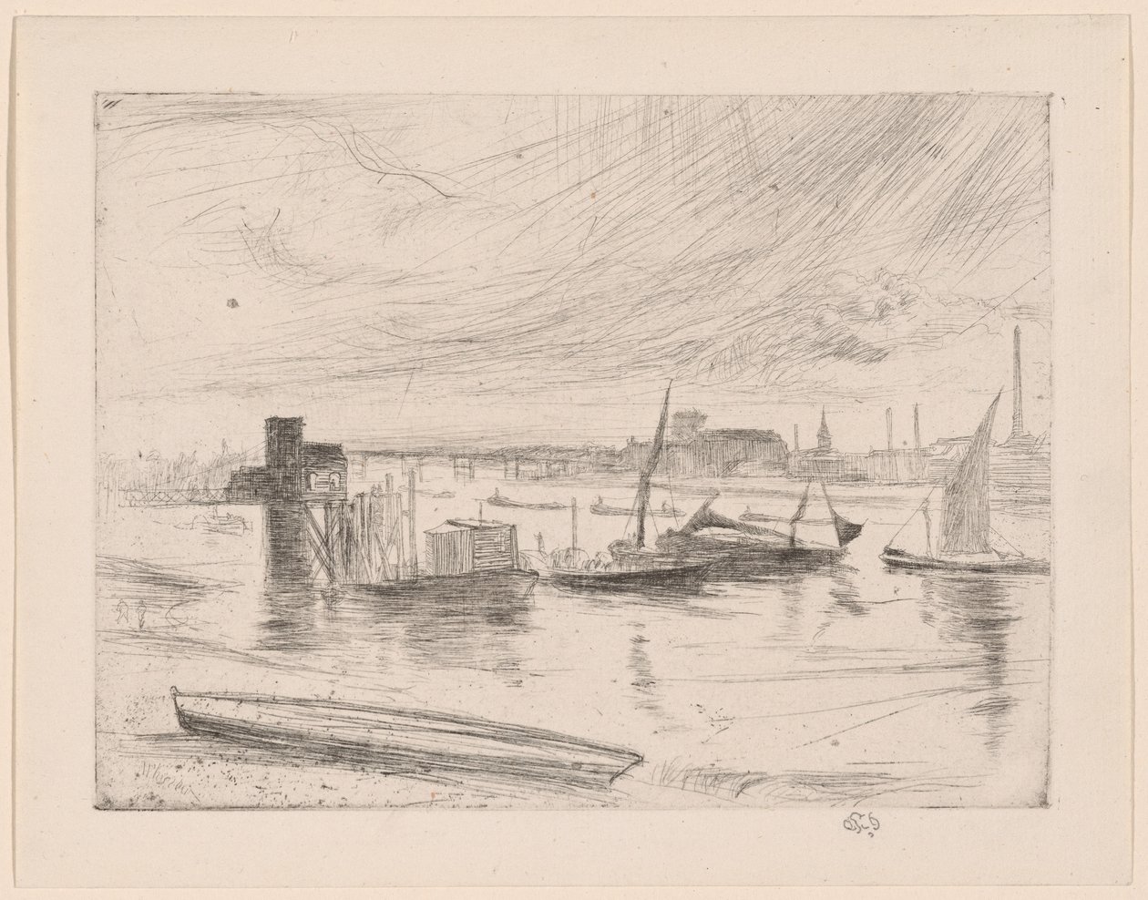 Alba di Battersea (Molo Cadogan) da James McNeill Whistler
