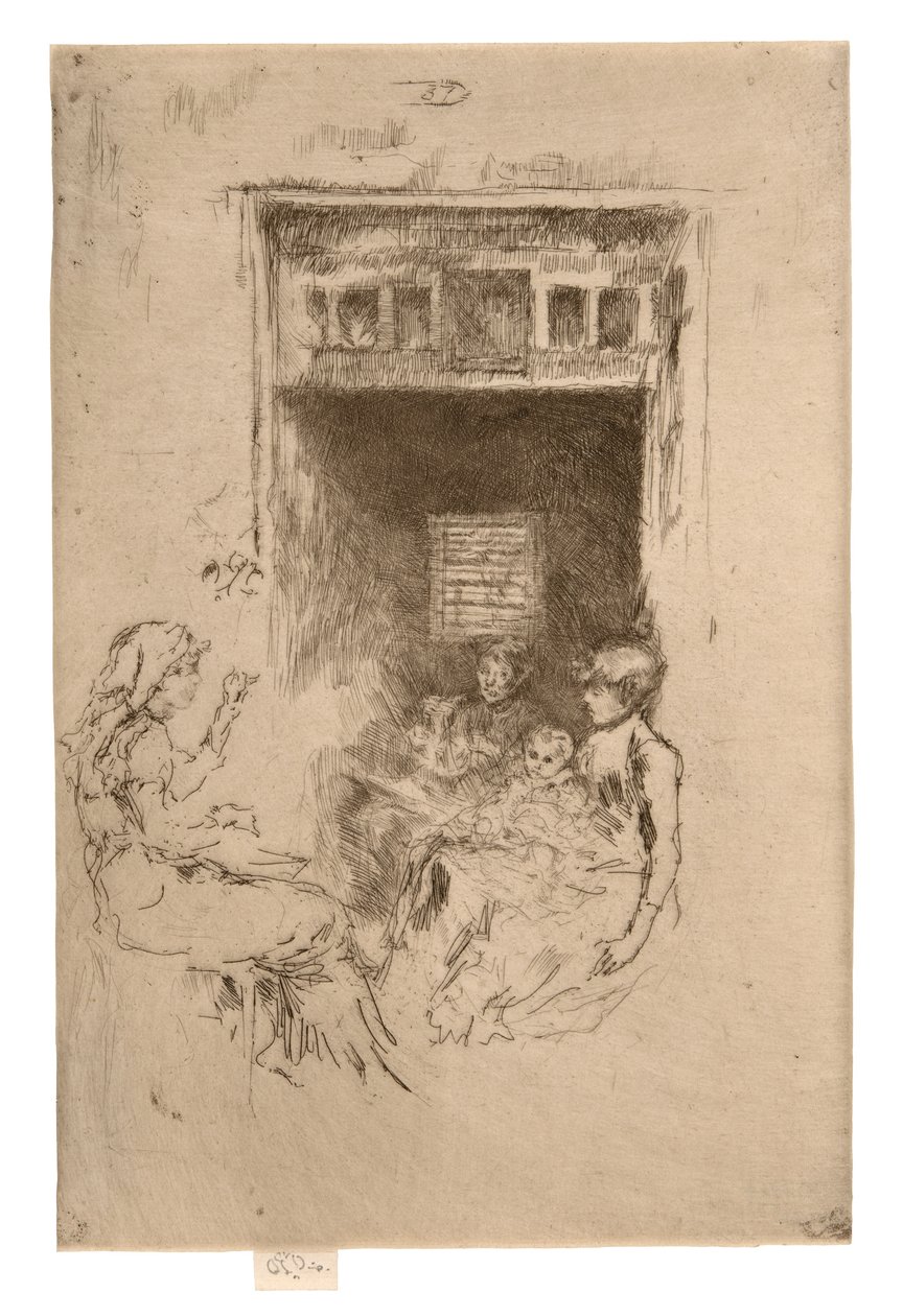 Stringitrici di perline da James McNeill Whistler