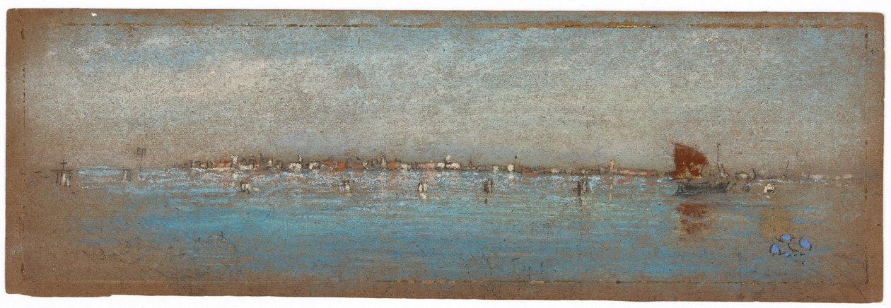 Blu e argento—Le isole, Venezia da James Abbott McNeill Whistler