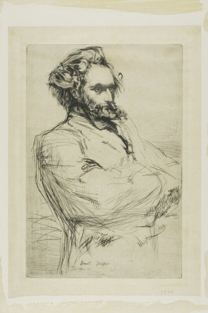 C. L. Drouet, scultore da James McNeill Whistler