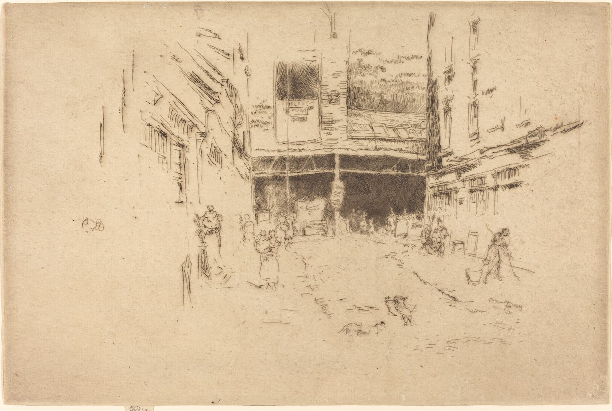 Scambio di vestiti, No.I da James Abbott McNeill Whistler