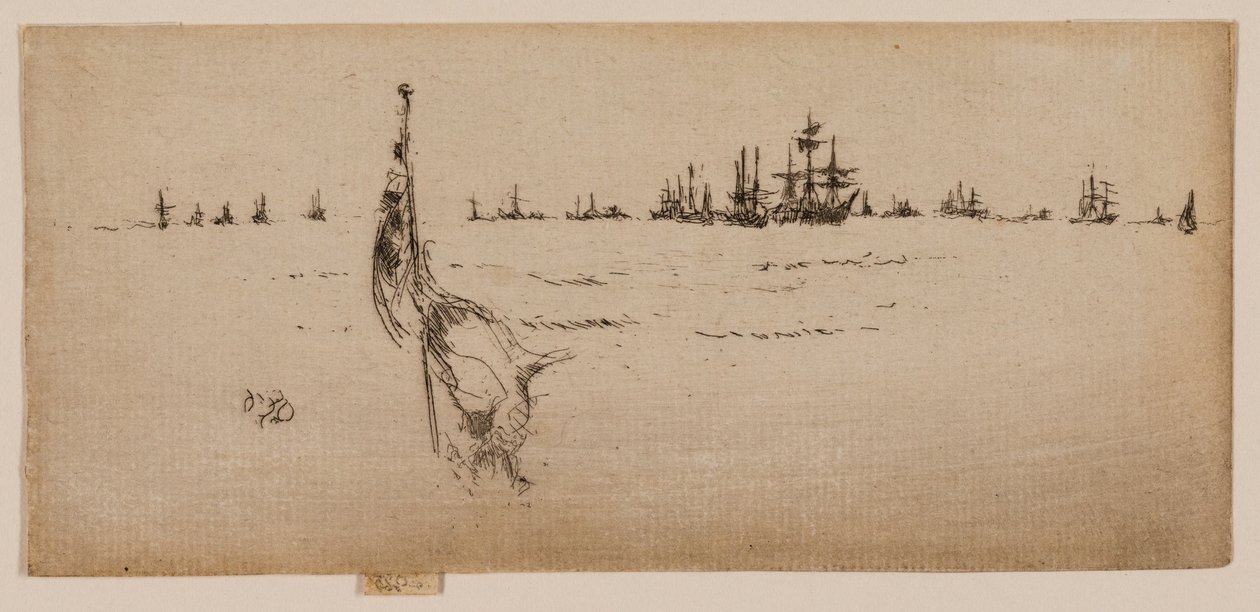 Immergere la bandiera da James McNeill Whistler