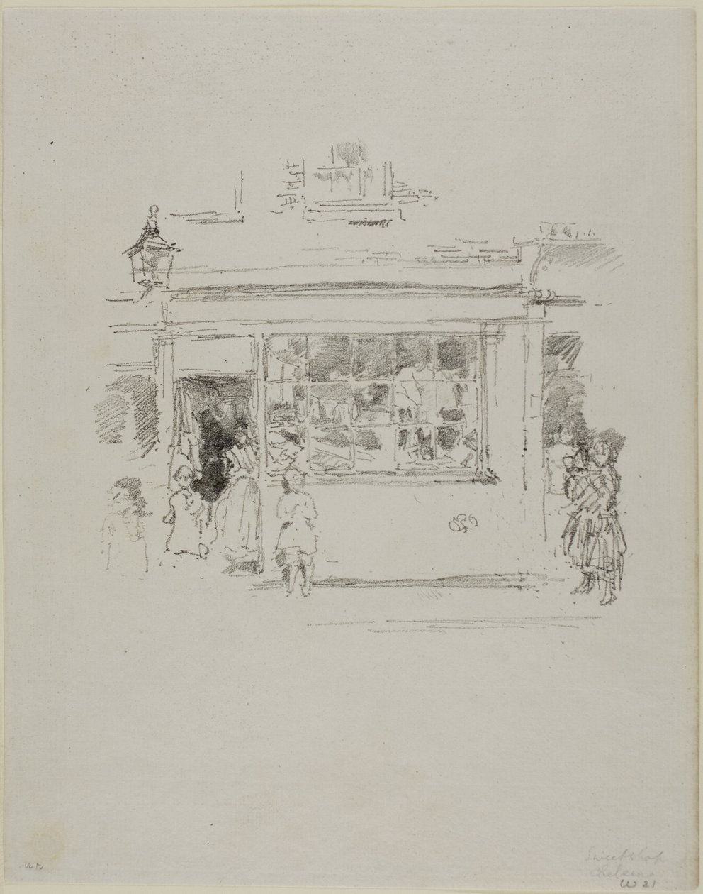 Stracci di Drury Lane da James Abbott McNeill Whistler