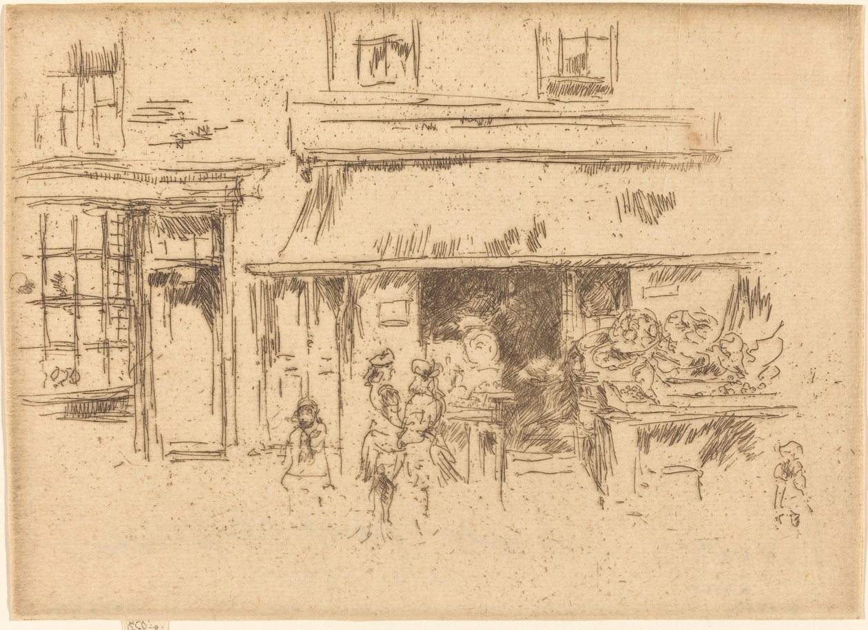 Exeter Street da James Abbott McNeill Whistler