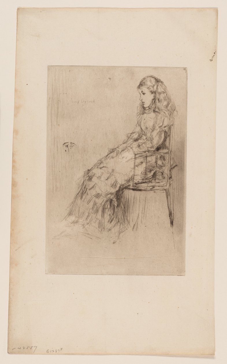 Fanny Leyland da James Abbott McNeill Whistler