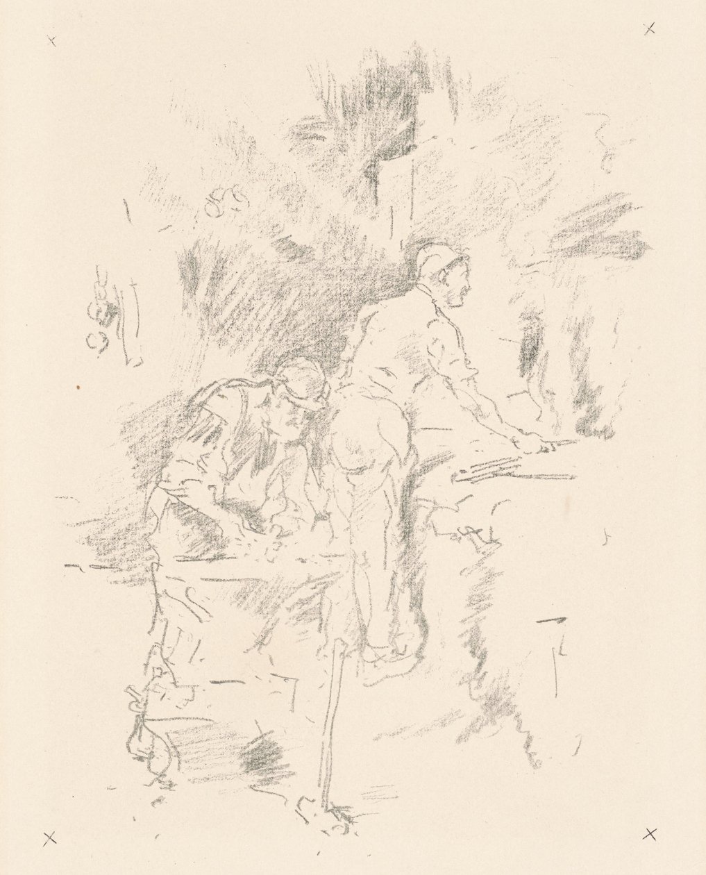 Padre e figlio da James Abbott McNeill Whistler