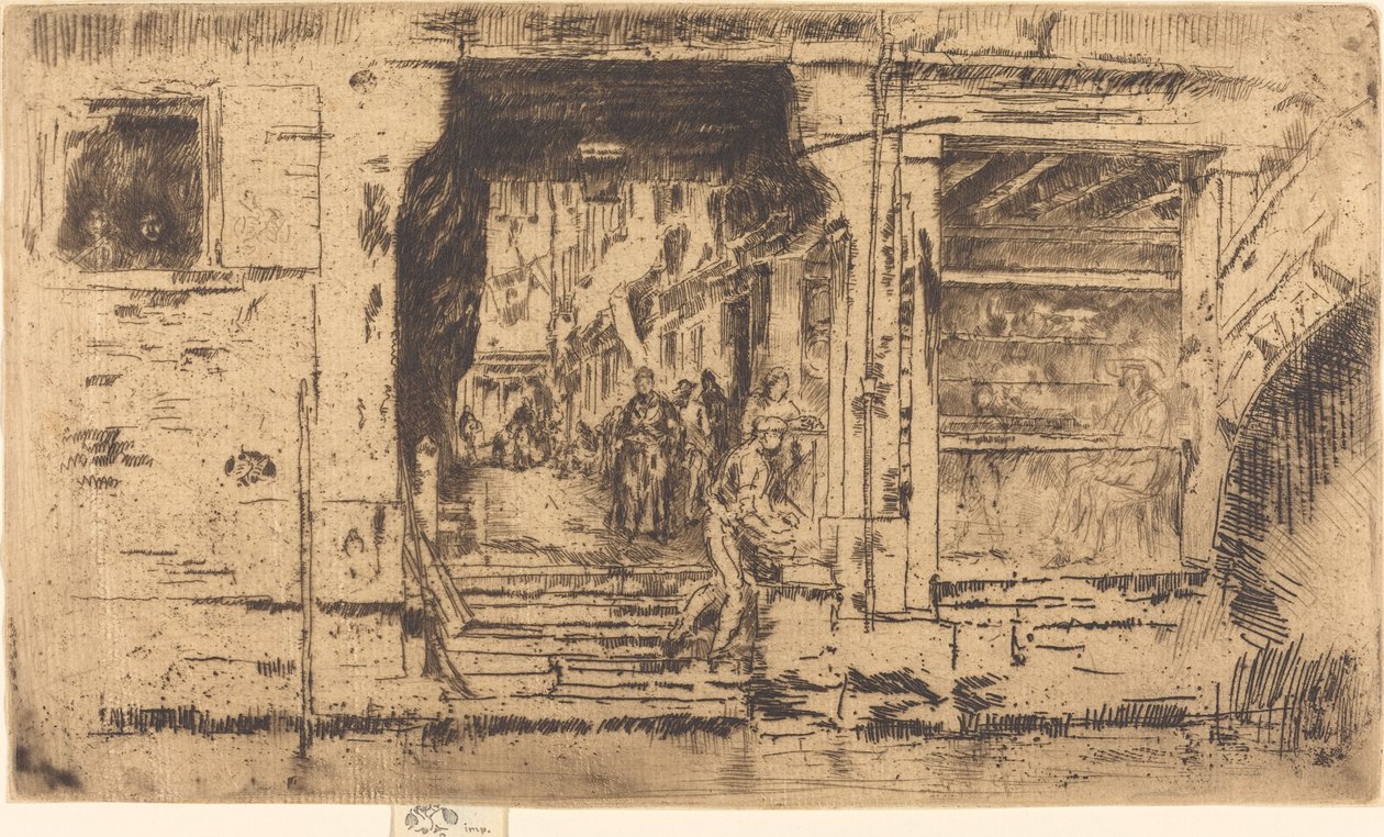 Pescheria, Venezia da James Abbott McNeill Whistler