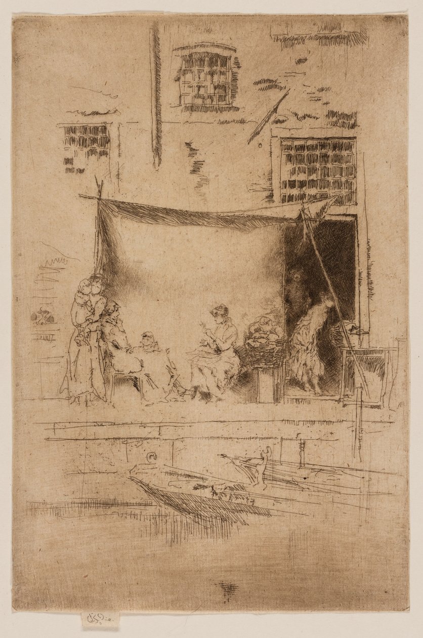 Bancarella di frutta da James Abbott McNeill Whistler