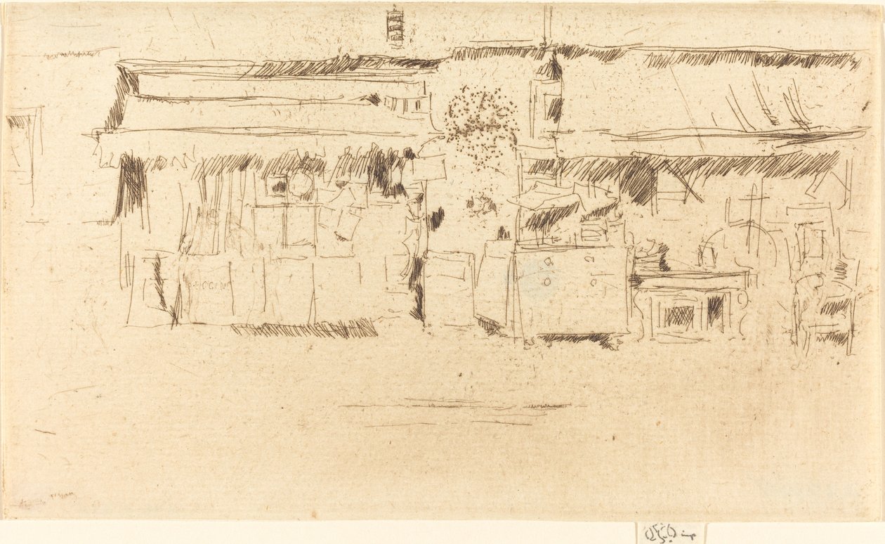 Negozio di mobili da James Abbott McNeill Whistler