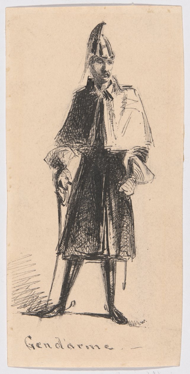 Gendarme da James Abbott McNeill Whistler