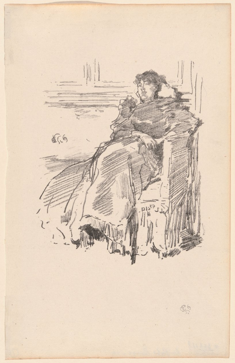 Il Vestito Rosso da James Abbott McNeill Whistler