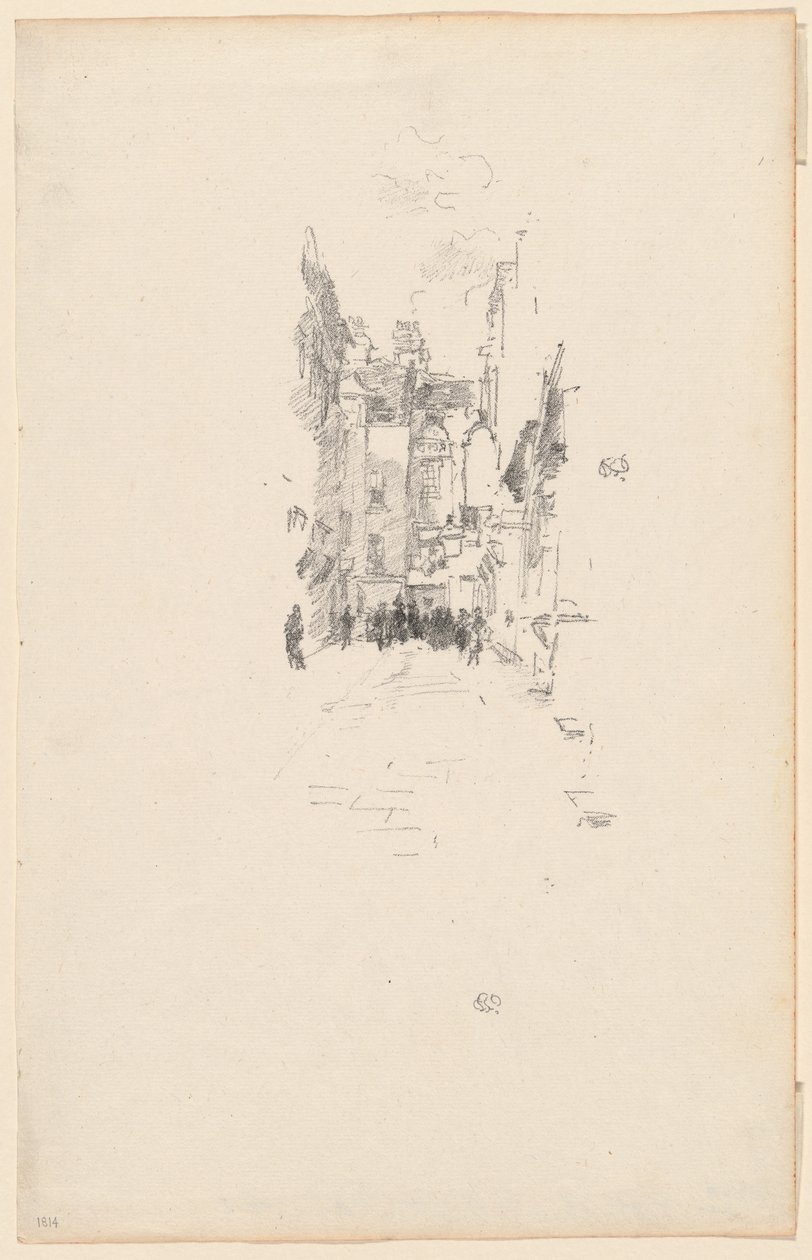 Piccola Corte, Cloth Fair da James Abbott McNeill Whistler