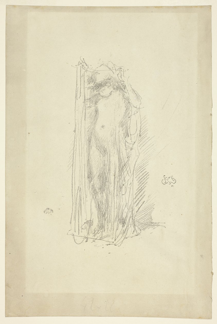 Modello Drappeggiato da James Abbott McNeill Whistler