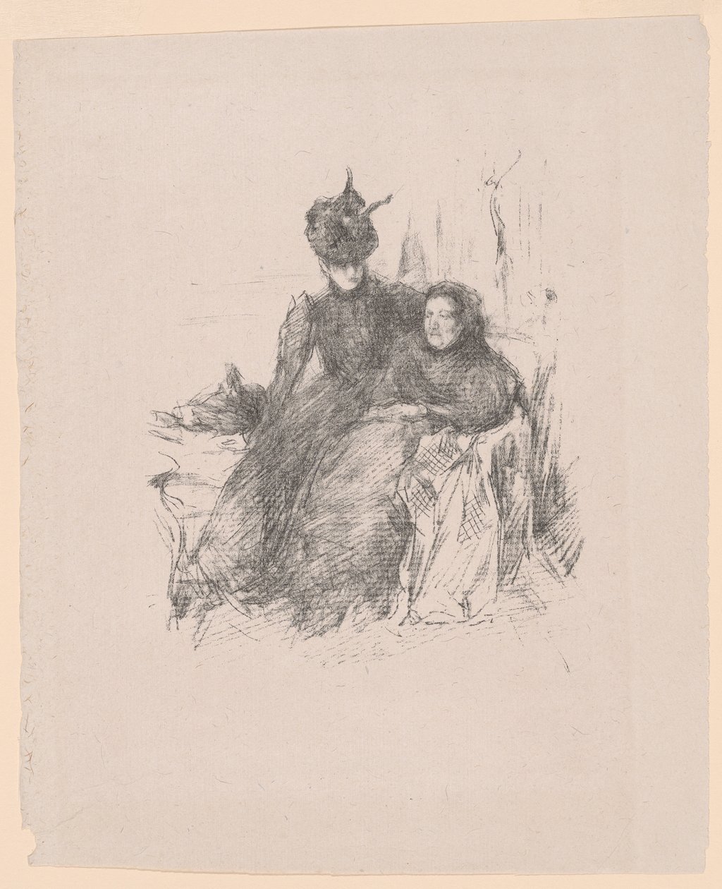 Madre e Figlia [La Mère Malade] da James McNeill Whistler
