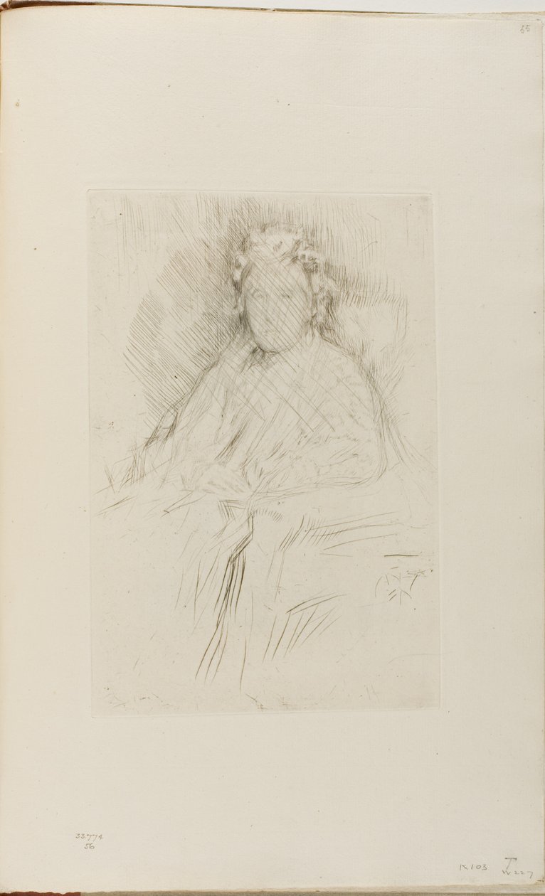 Signora Leyland, Sr. da James Abbott McNeill Whistler