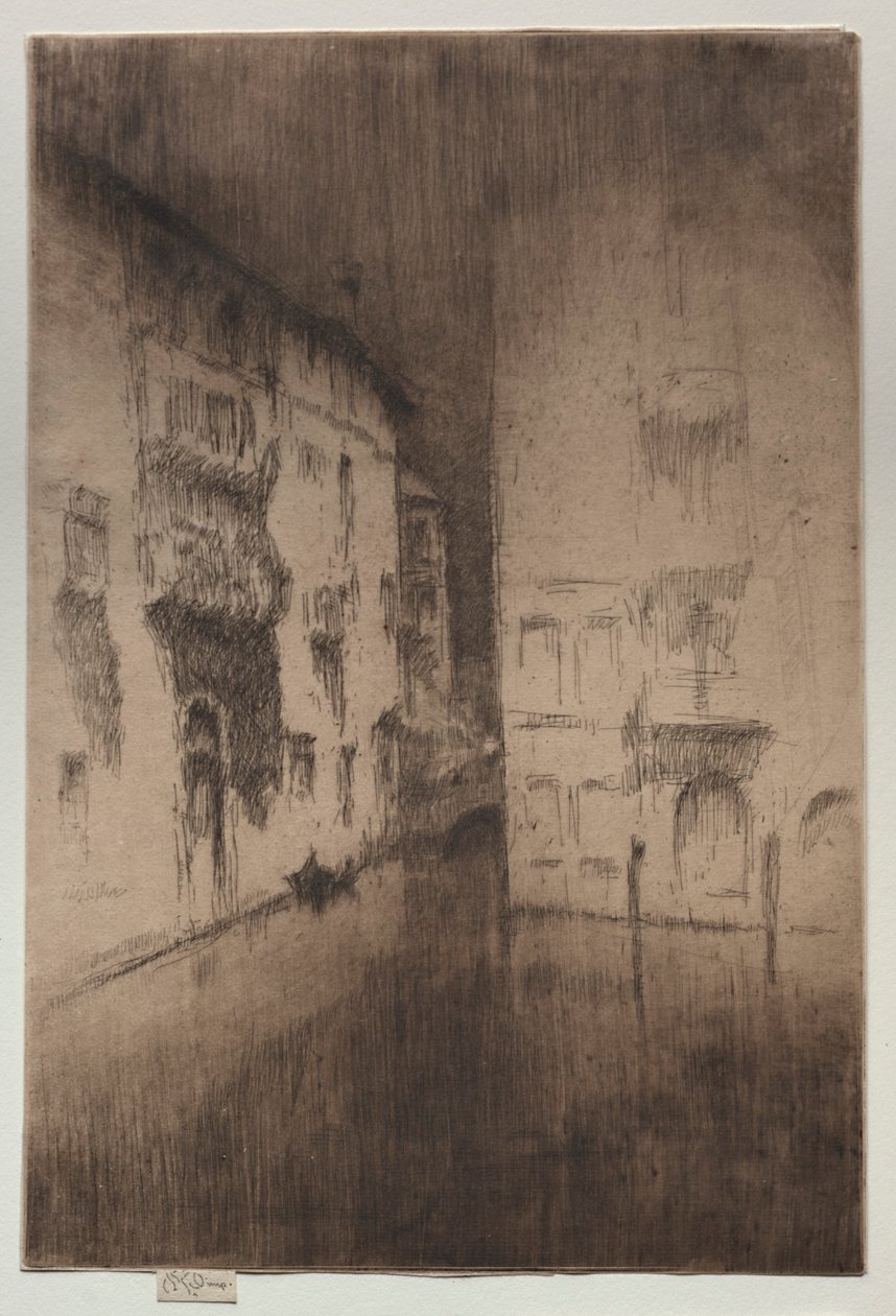 Notturno:  Palazzi da James McNeill Whistler