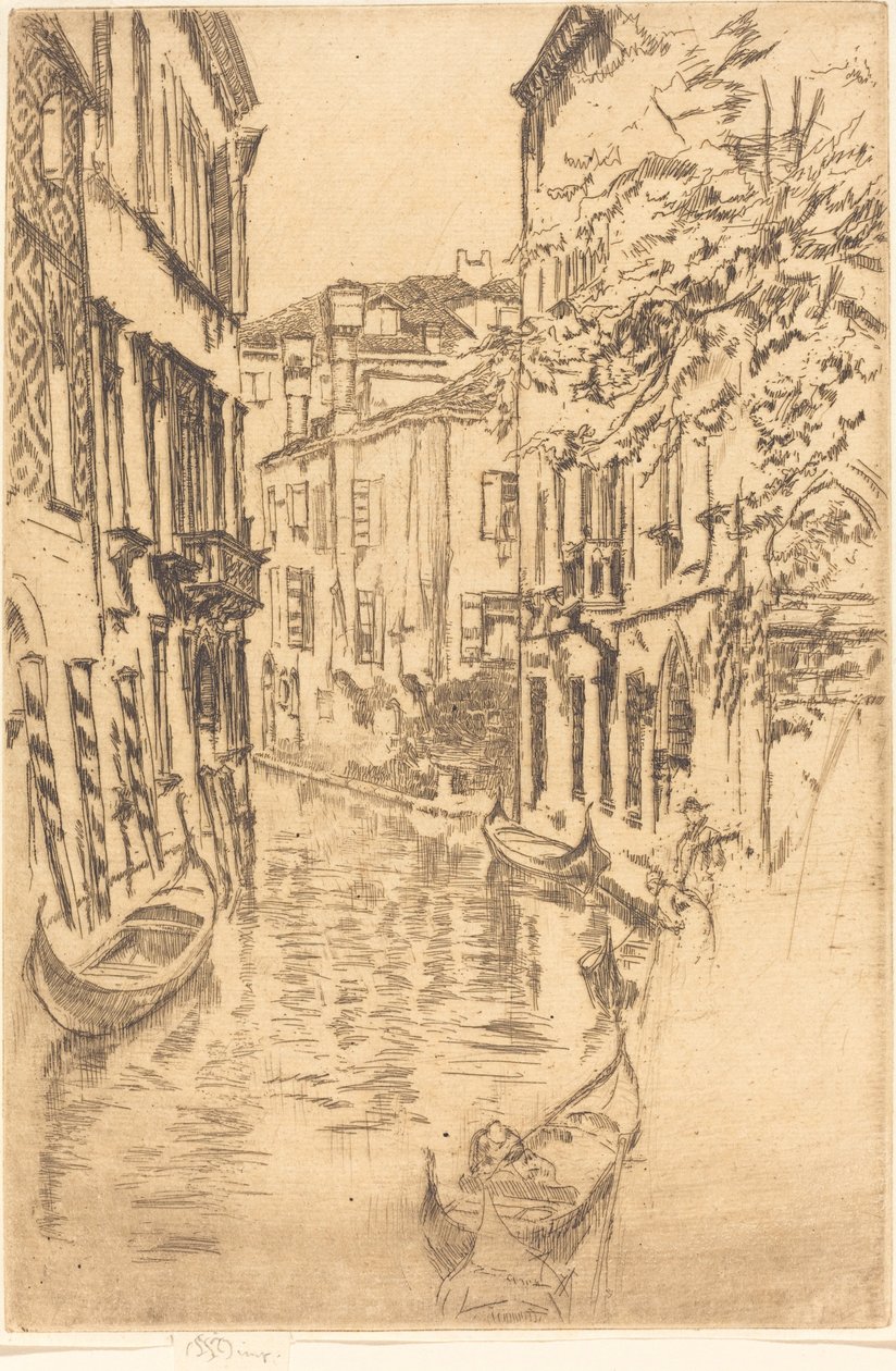Canale tranquillo da James Abbott McNeill Whistler