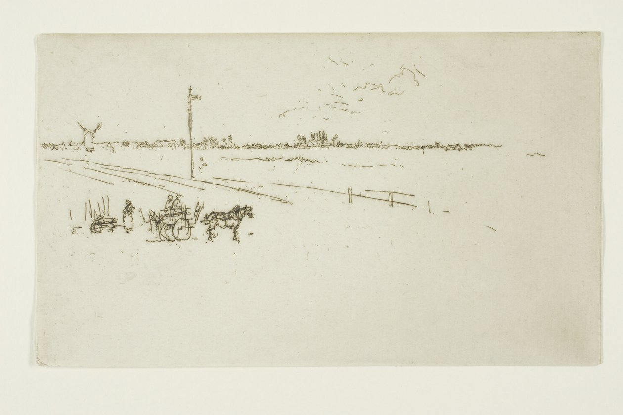 Stazione ferroviaria, Voves da James McNeill Whistler