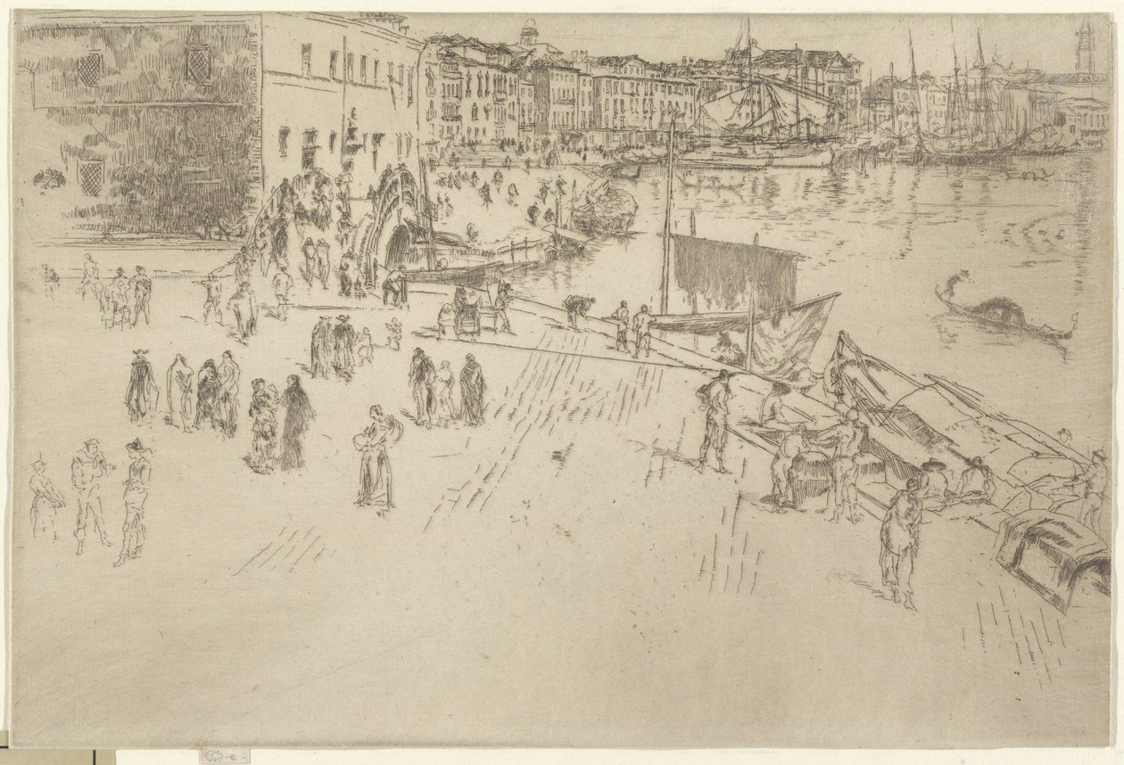 Riva, No.1 da James Abbott McNeill Whistler