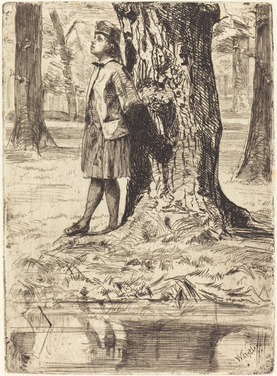 Seymour sotto un albero da James Abbott McNeill Whistler
