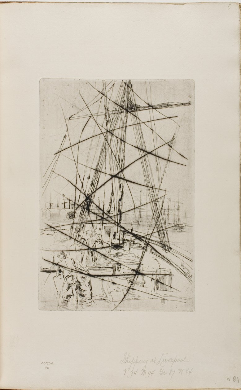 Navi a Liverpool da James Abbott McNeill Whistler