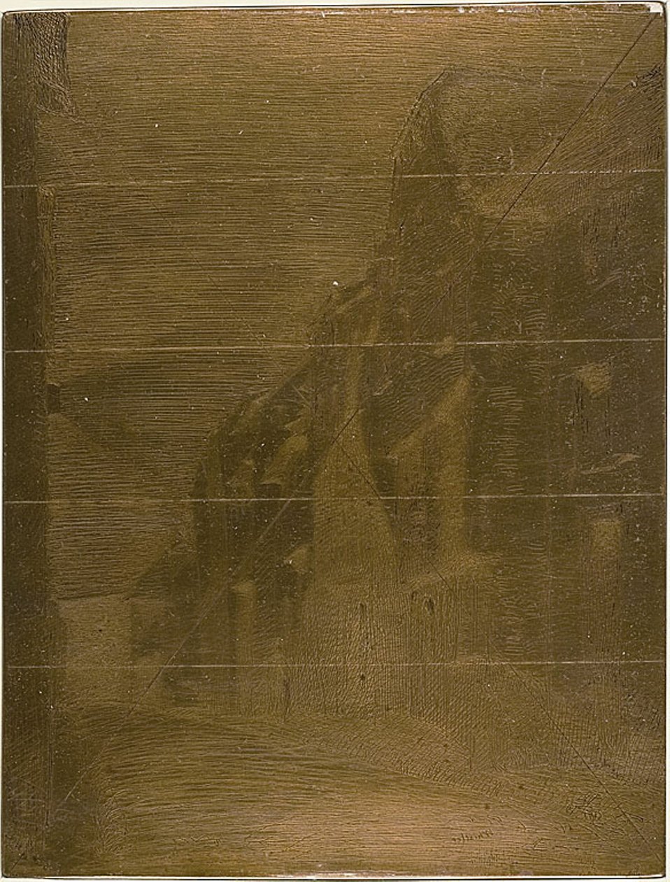 Strada a Saverne da James Abbott McNeill Whistler