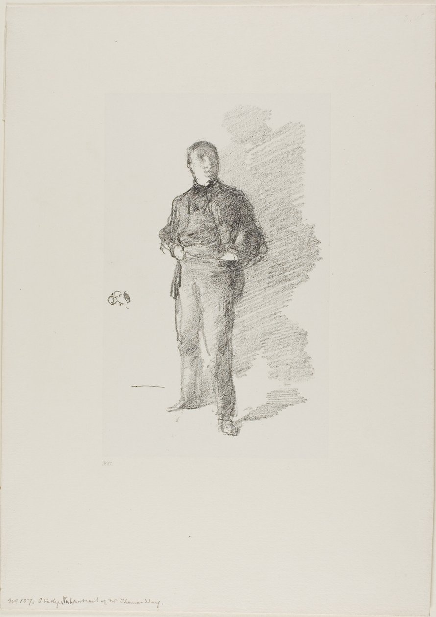 Studio No. 1: Mr. Thomas Way da James Abbott McNeill Whistler