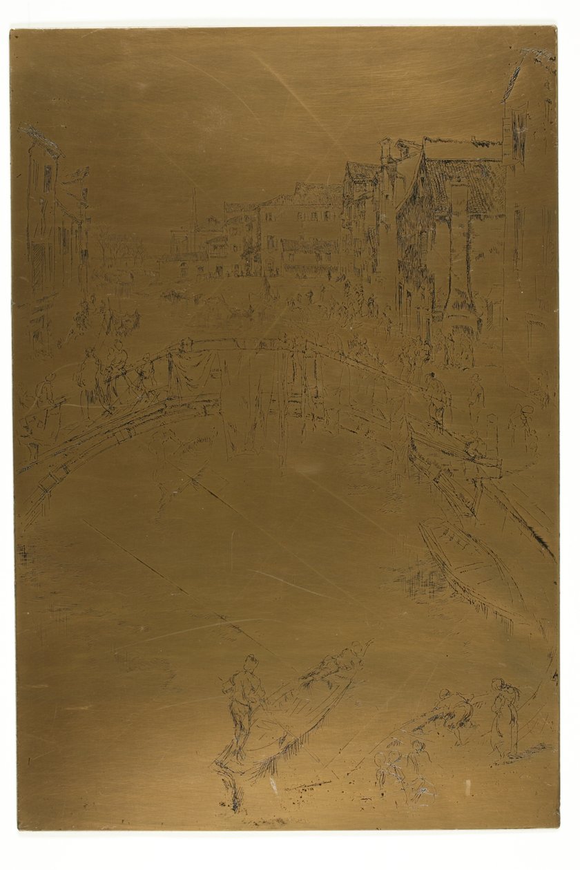 Il Ponte, Santa Marta da James McNeill Whistler