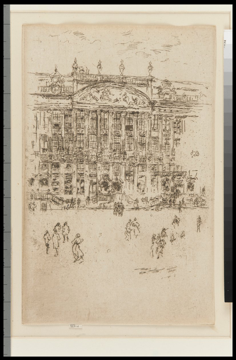 La Chiesa - Bruxelles (Adorazione) da James Abbott McNeill Whistler