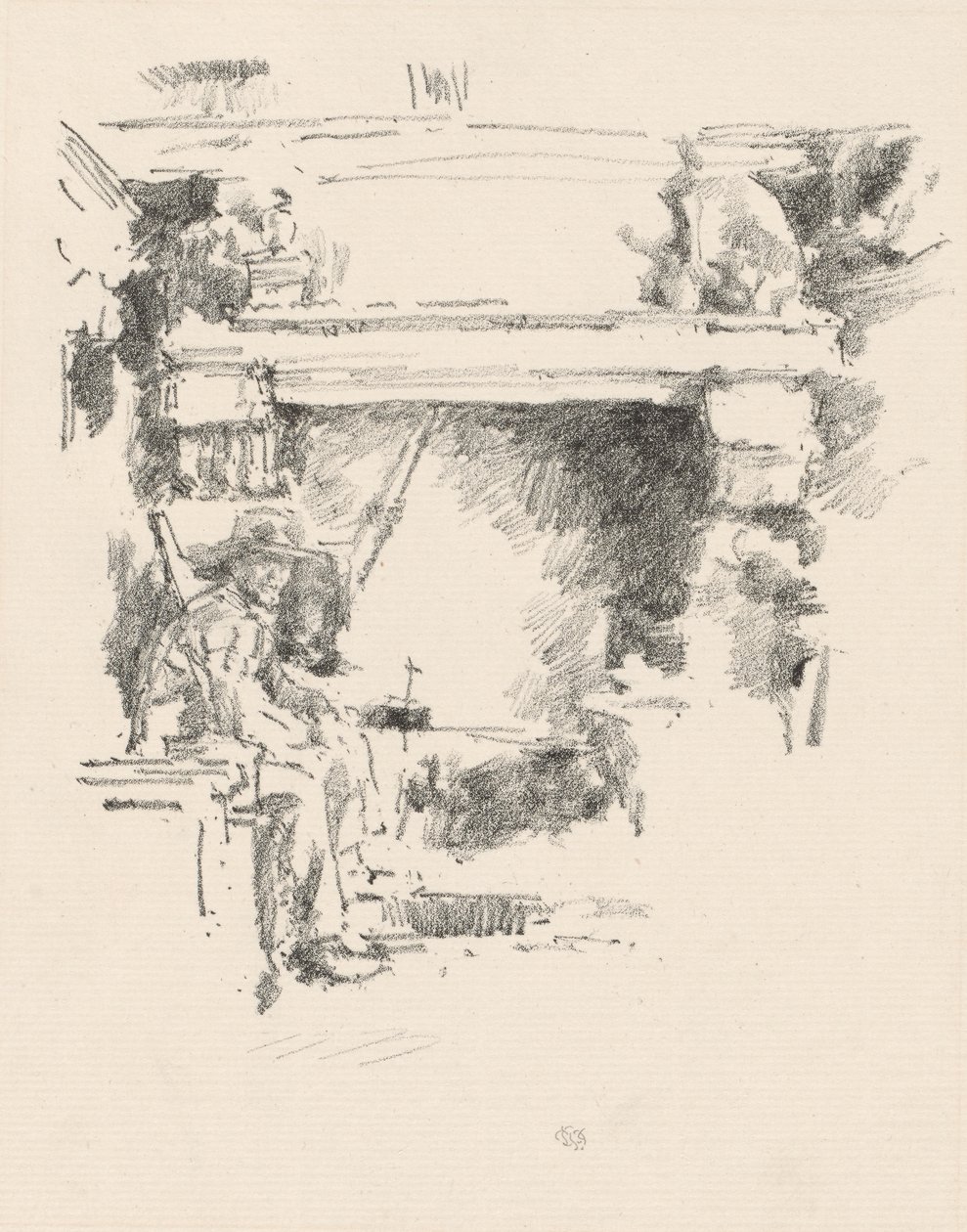 Il caminetto da James McNeill Whistler