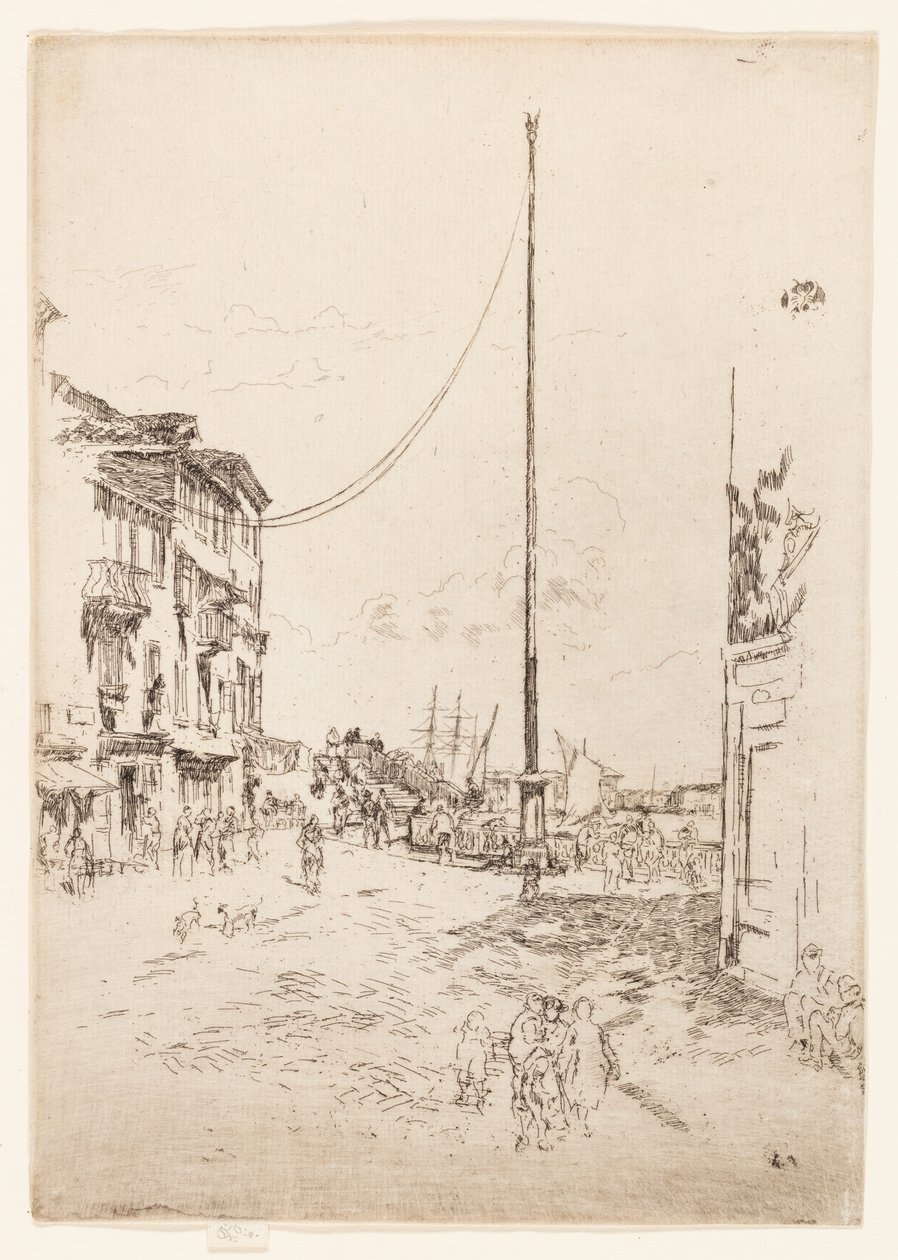 Il piccolo albero maestro da James Abbott McNeill Whistler
