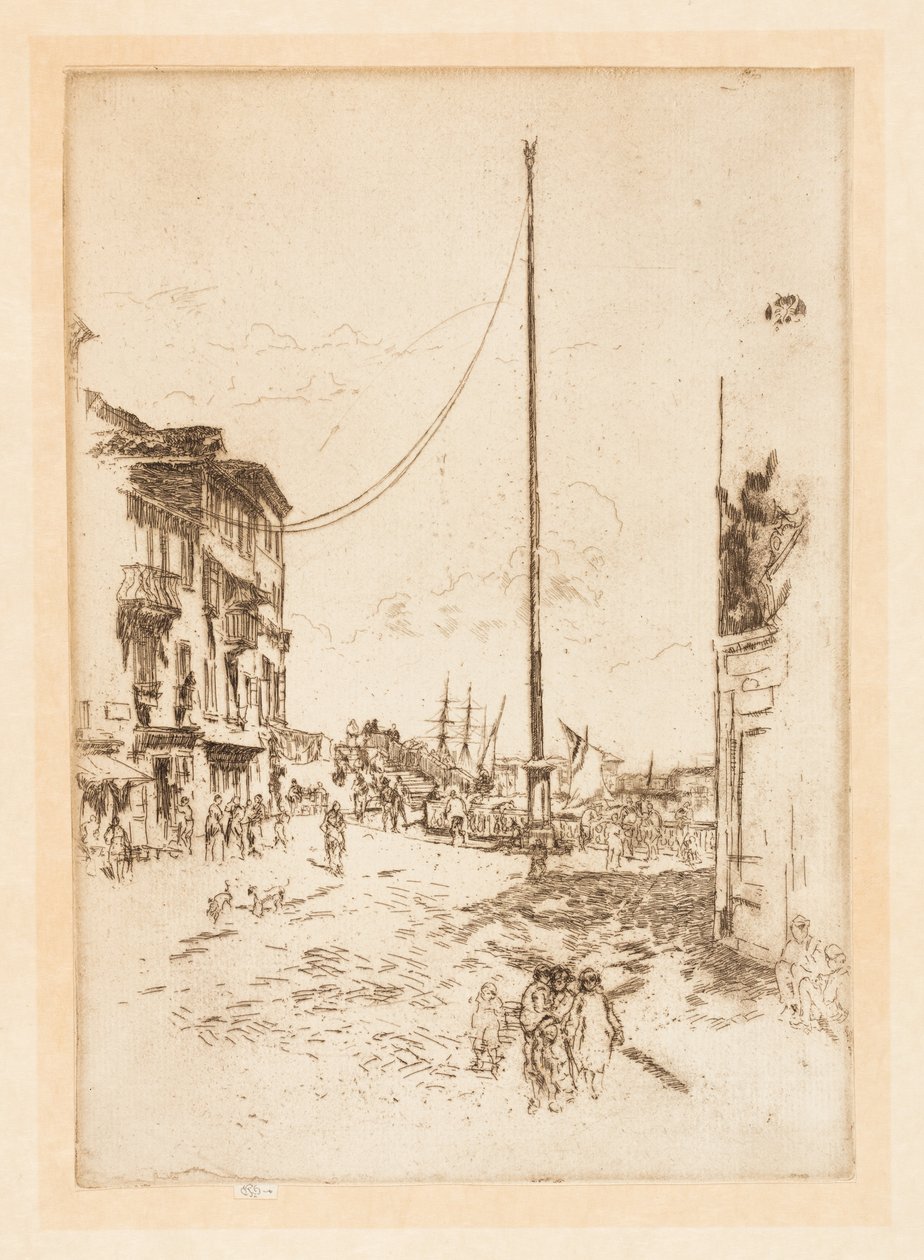 Il piccolo albero maestro da James Abbott McNeill Whistler