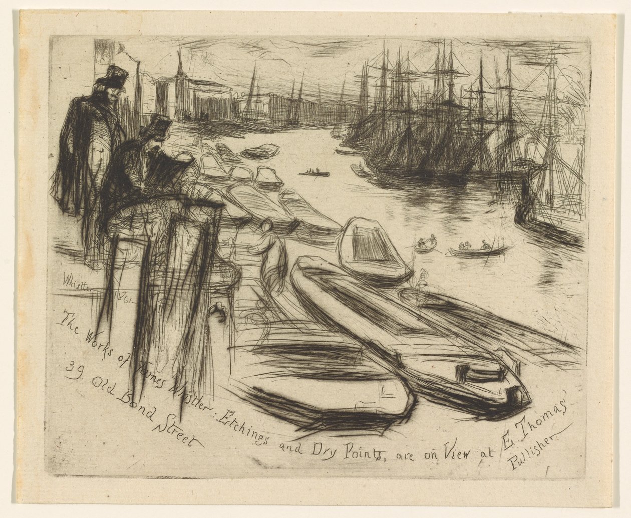 La piccola piscina da James Abbott McNeill Whistler