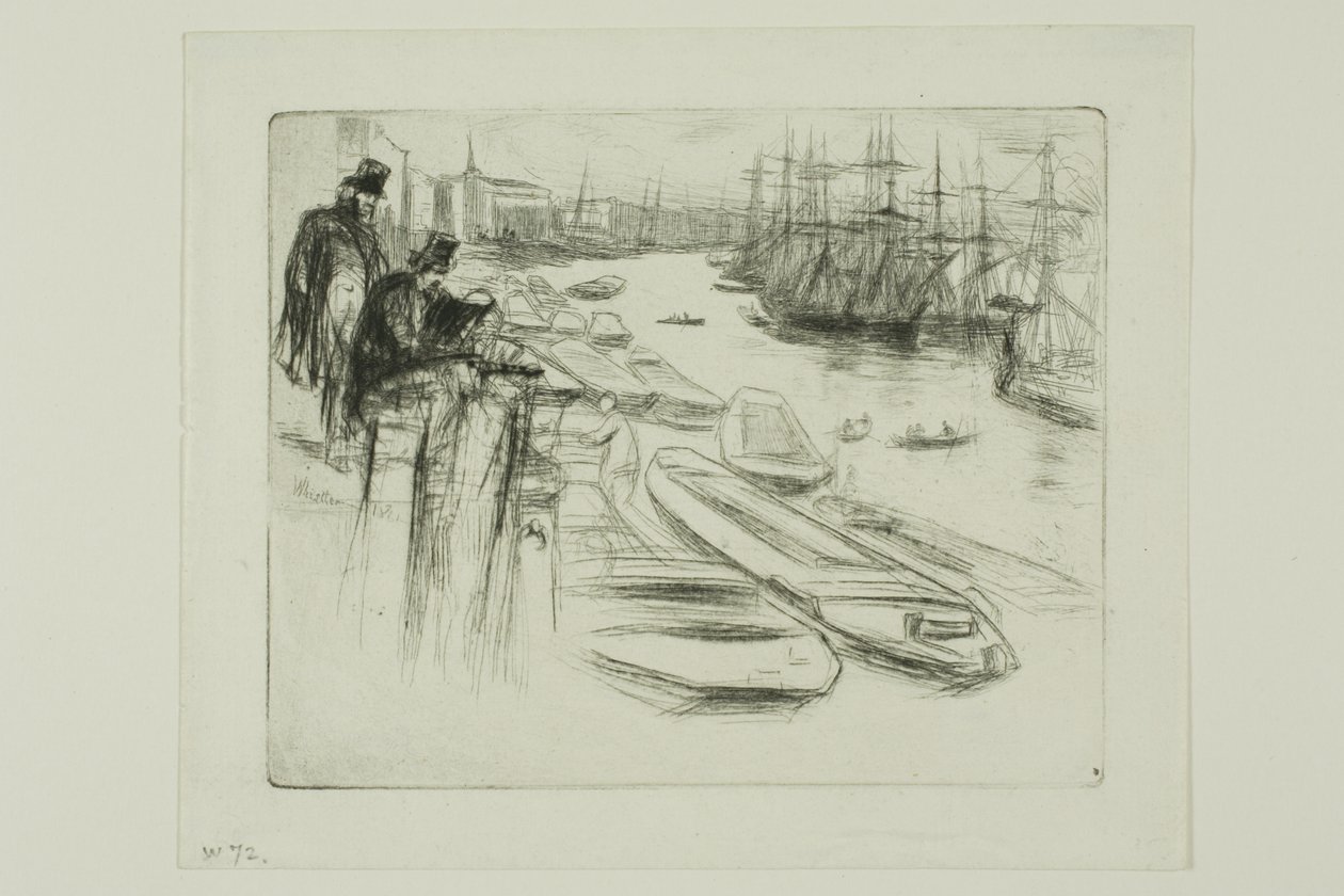 La piccola pozza da James Abbott McNeill Whistler